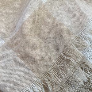 Lands End Buffalo Plaid Oversized Square Scarf